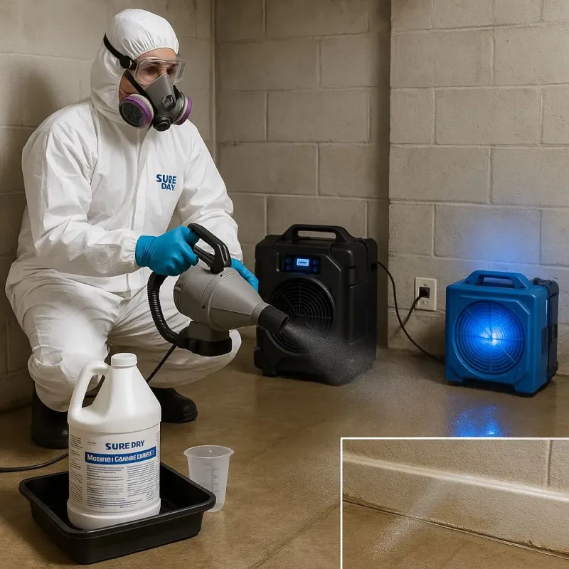 Sanitization and Odor Removal process in Millbrook, NY